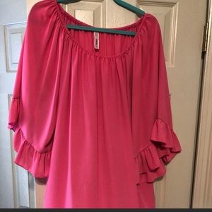 Oversized Ruffle Top